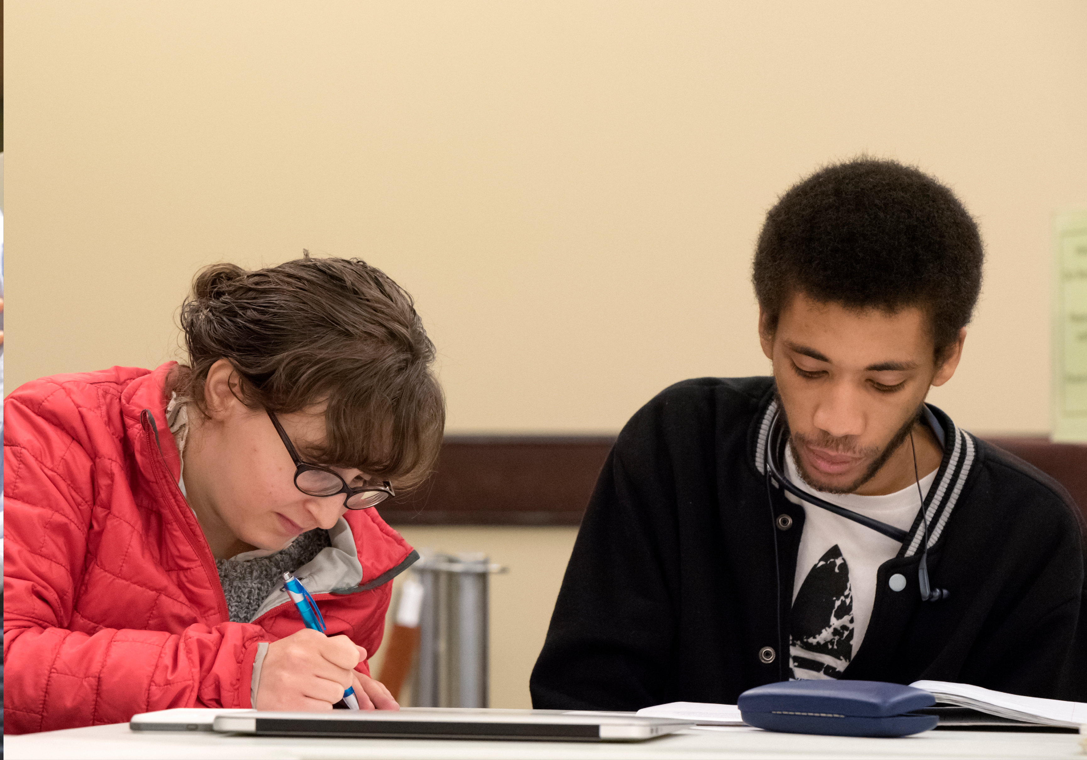 Patrons attending a Seattle Writes workshop