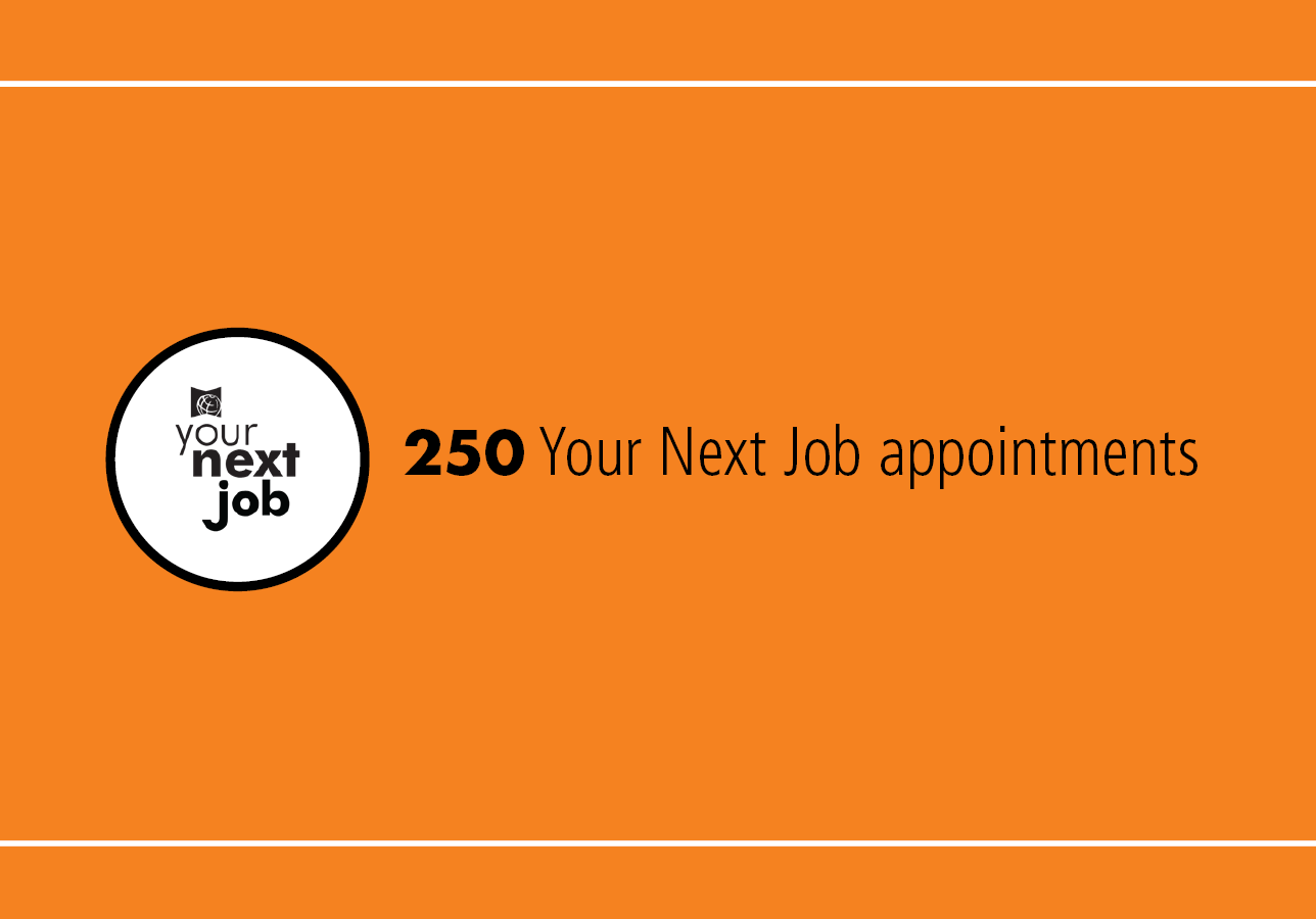 250 Your Next Job appointments