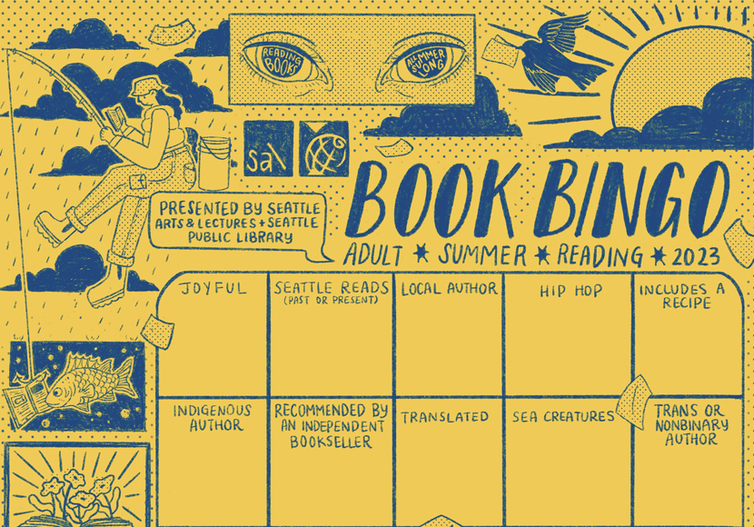 Book Bingo card