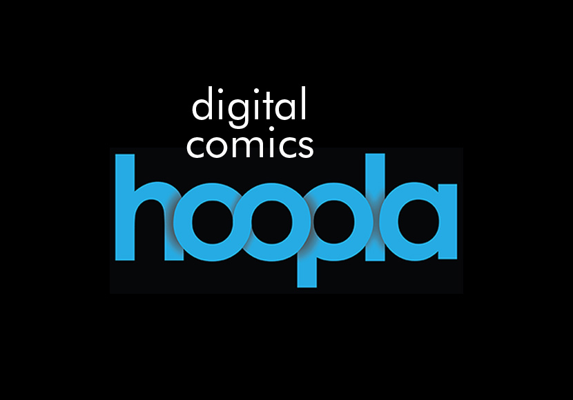 hoopla digital comics logo