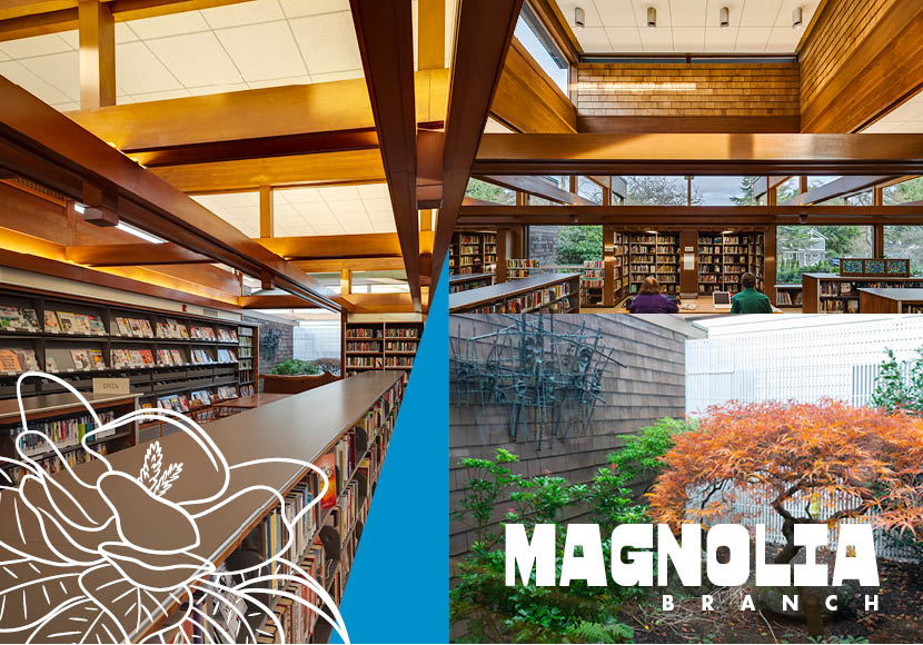 Magnolia Branch postcard front