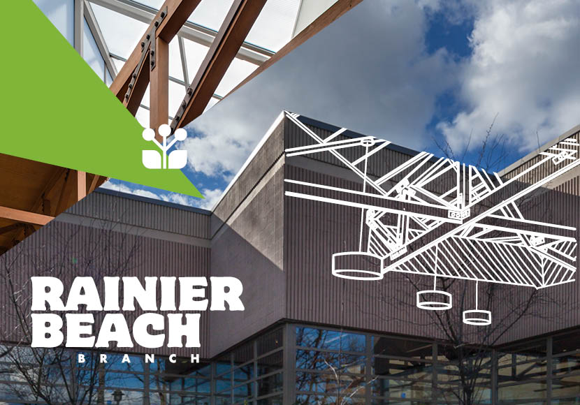 Rainier Beach Branch postcard front