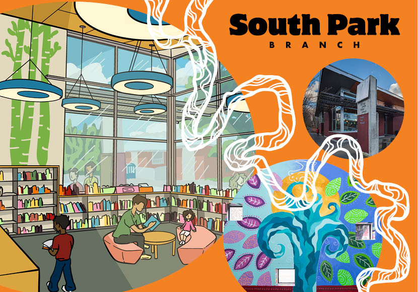 South Park Branch postcard front