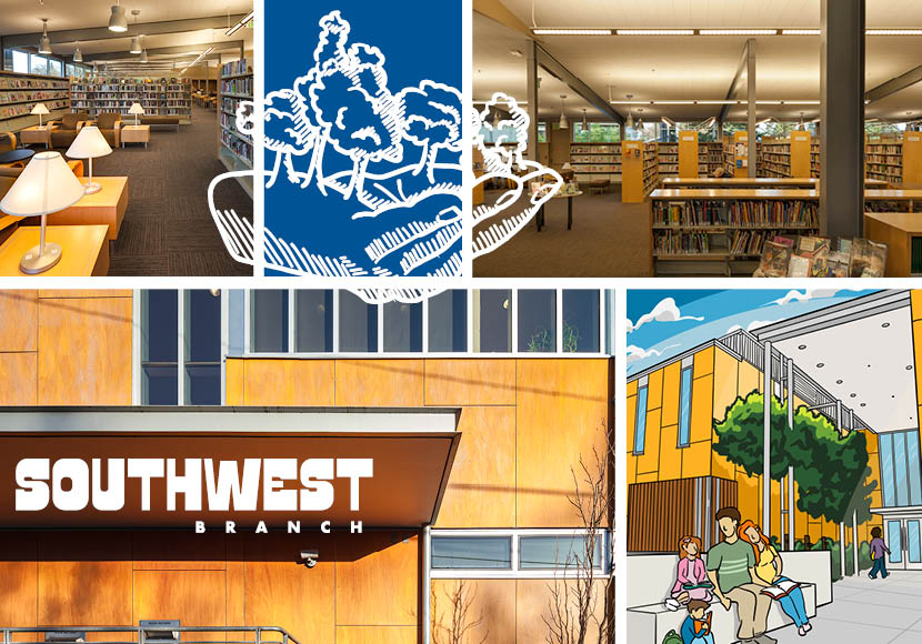 Southwest Branch postcard front