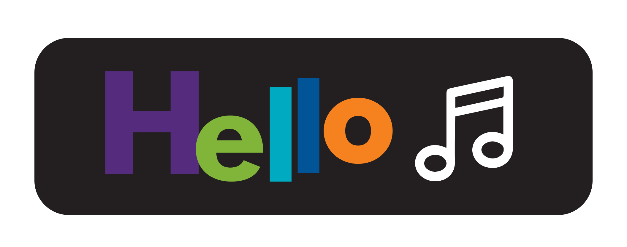 hello graphic music