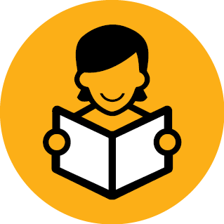 icon representing Books & Reading