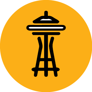 icon representing the Space Needle