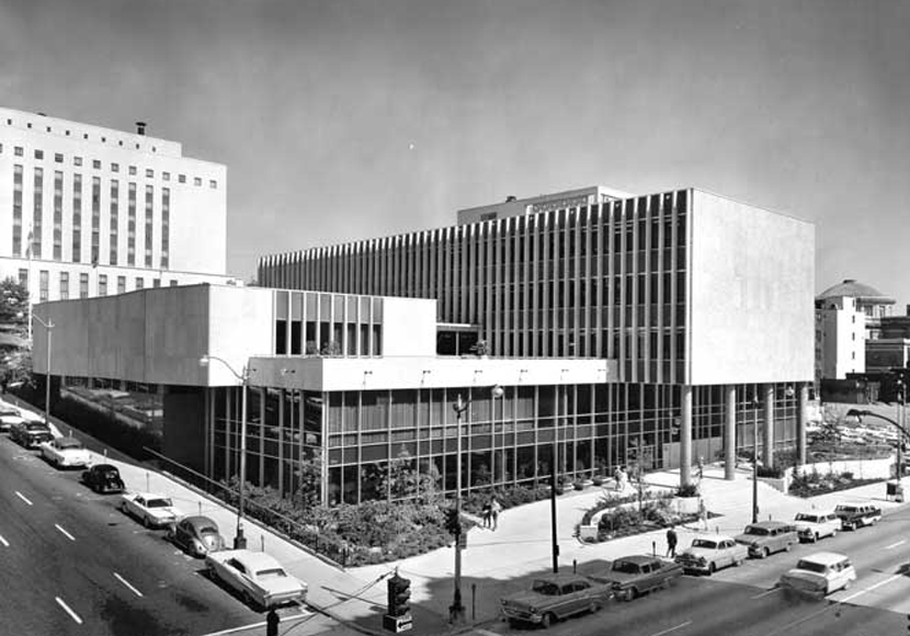 Photo of Seattle's second Central Library