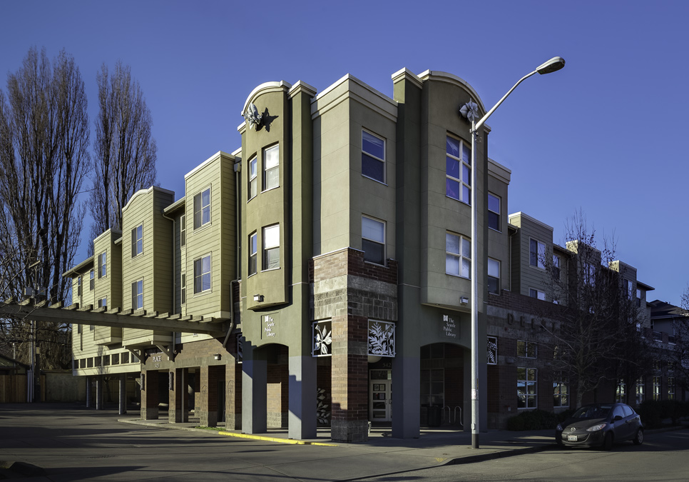 Exterior view of the Delridge Branch 