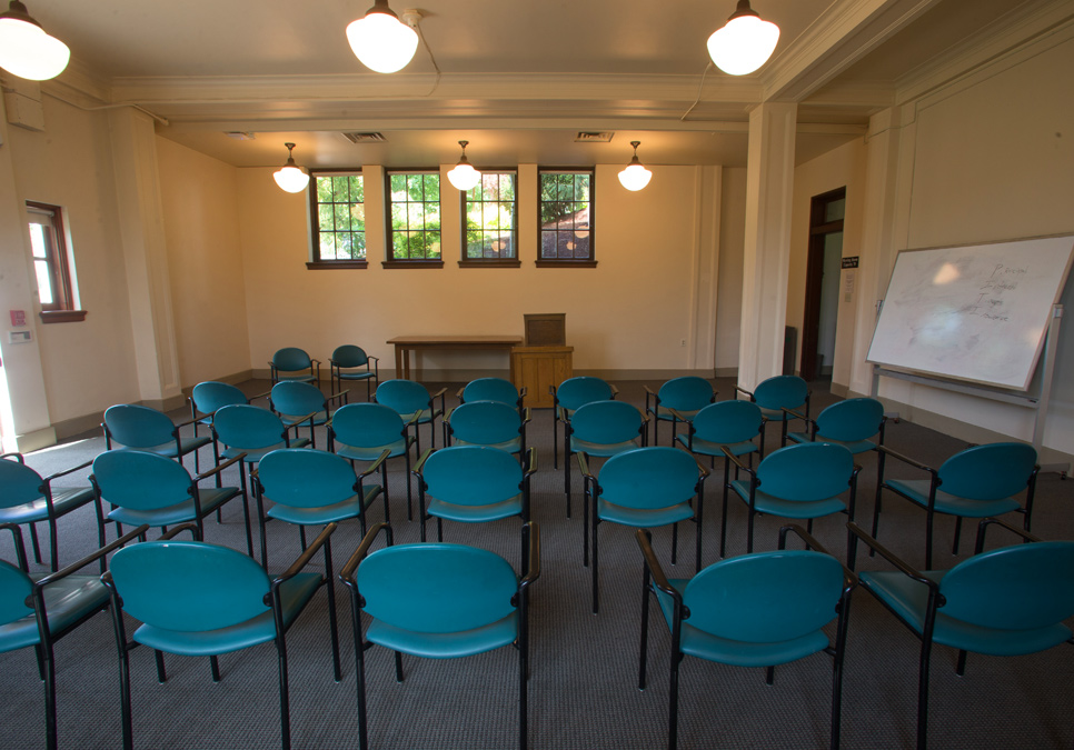 Library patron seating area at the Fremont Branch