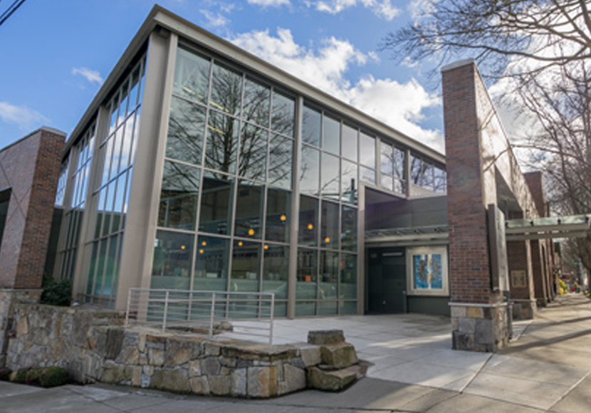 Exterior view at the Greenwood Branch