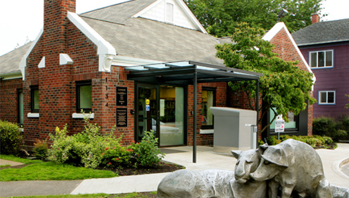  Exterior view of the Madrona-Sally Goldmark Branch