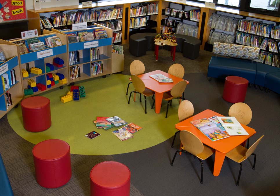 Children’s area at the Northeast Branch