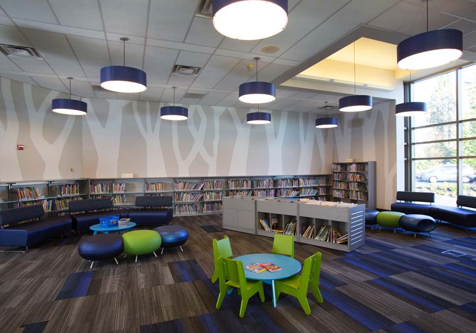 Children’s area at the Rainier Beach Branch