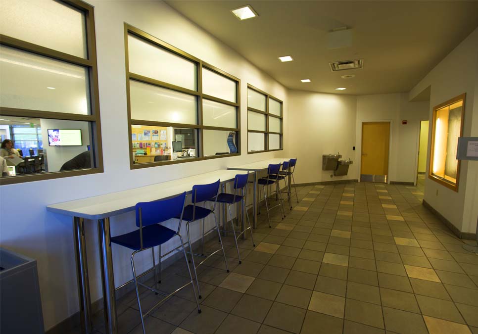 Interior view at the Rainier Beach Branch