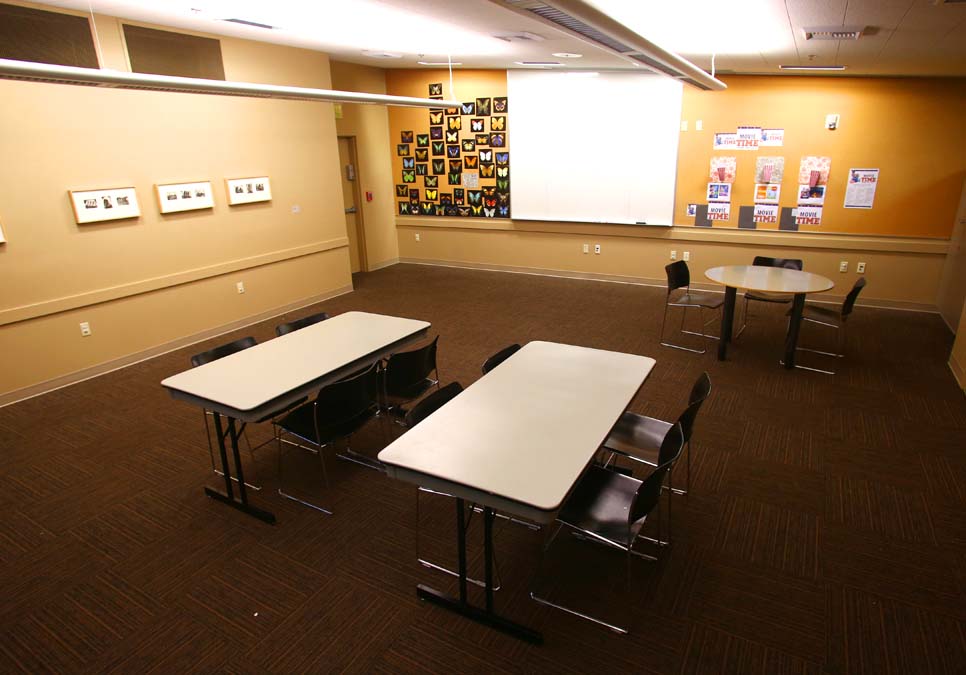 Meeting room area at the Southwest Branch