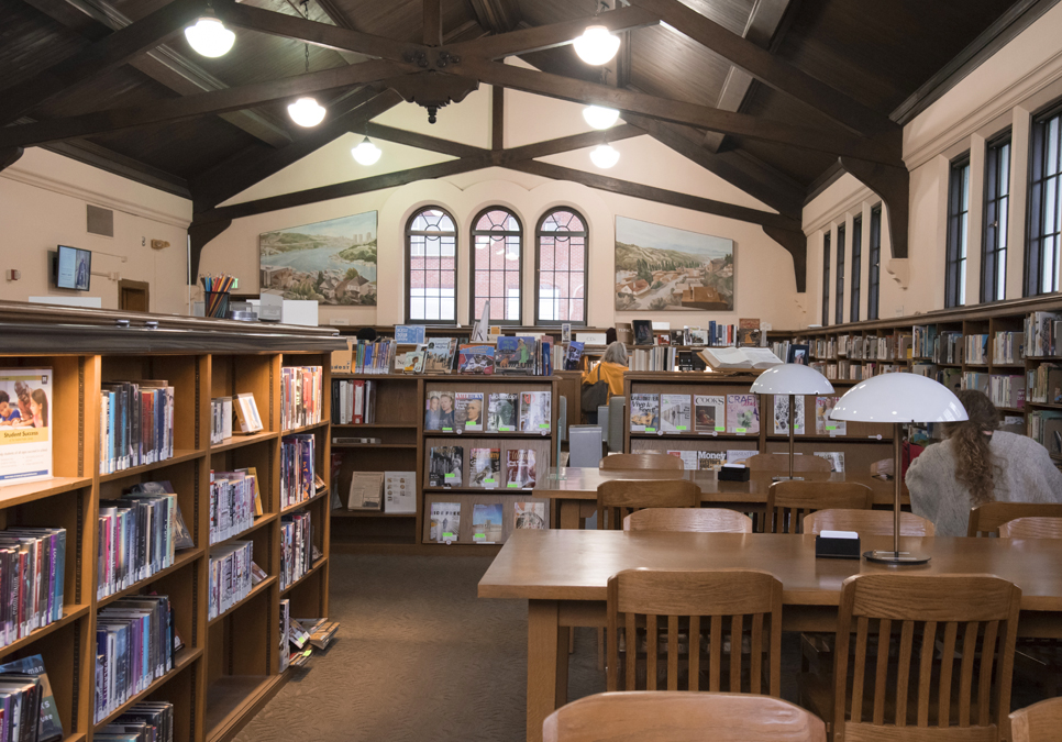 An interior view of Fremont Branch