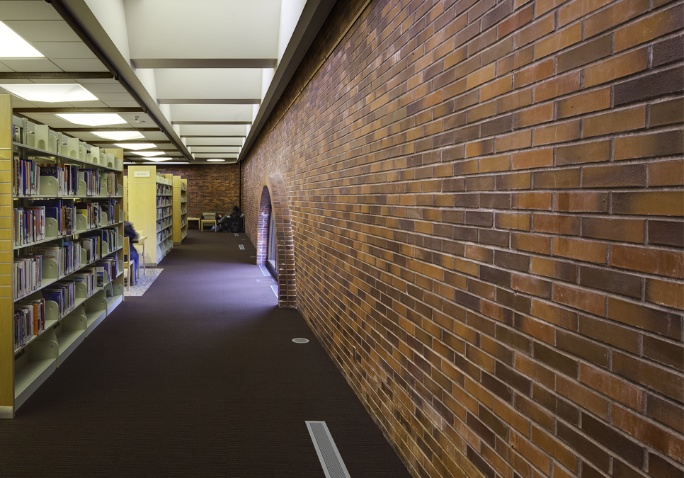 An interior view of the Lake City Branch