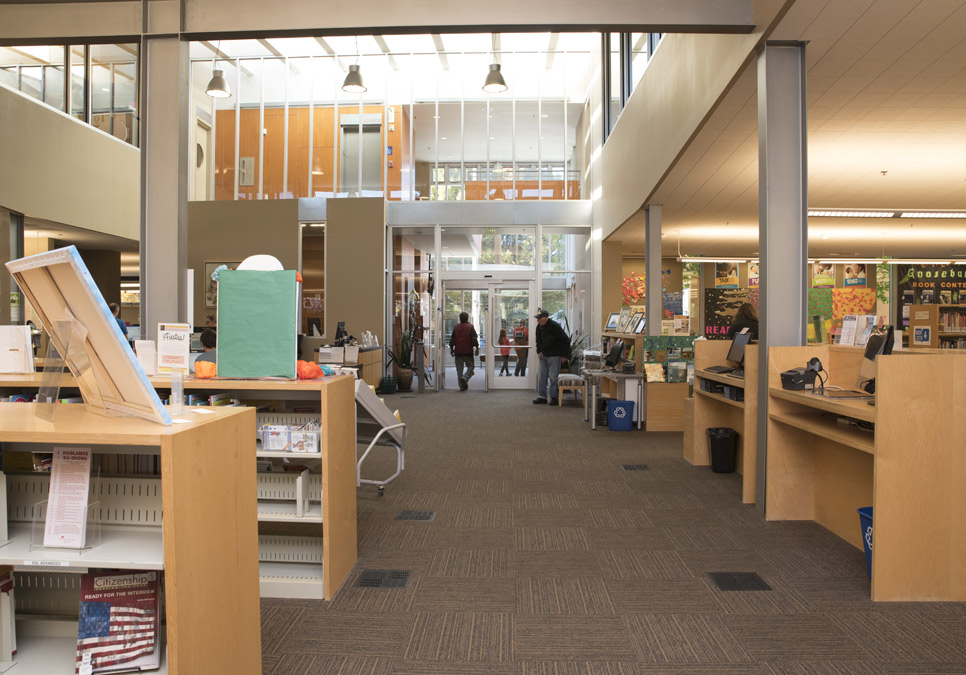 An interior view of the Southwest Branch