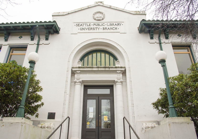 Exterior view of the University Branch