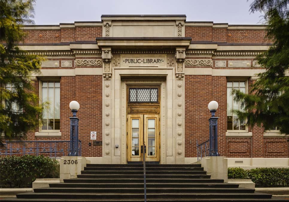 Exterior view of the West Seattle Branch