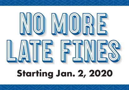 No More Late Fines graphic