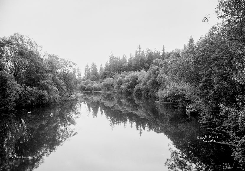 Photo of Black River, Seattle, ca. 1899