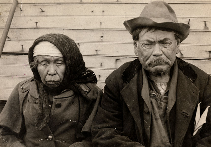 Photo of Billy and Ellen Phillips, Seattle, January 8, 1910
