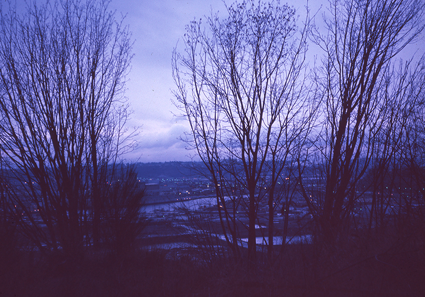 "Duwamish waterway, December 25, 1966" by Jack Large. 