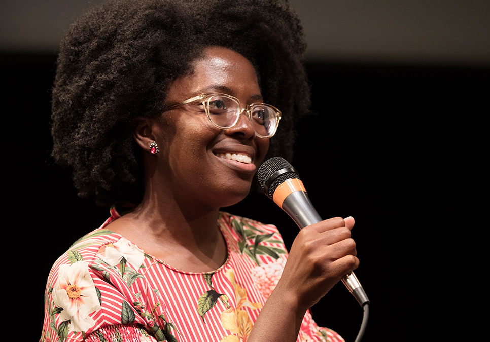 Yaa Gyasi at Seattle Reads event at the Central Library