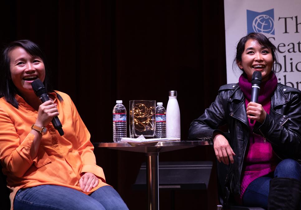 2019 Seattle Reads author Thi Bui is interviewed at the Central Library