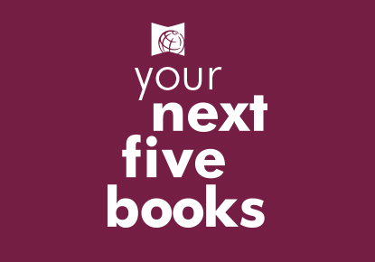 your next five books logo