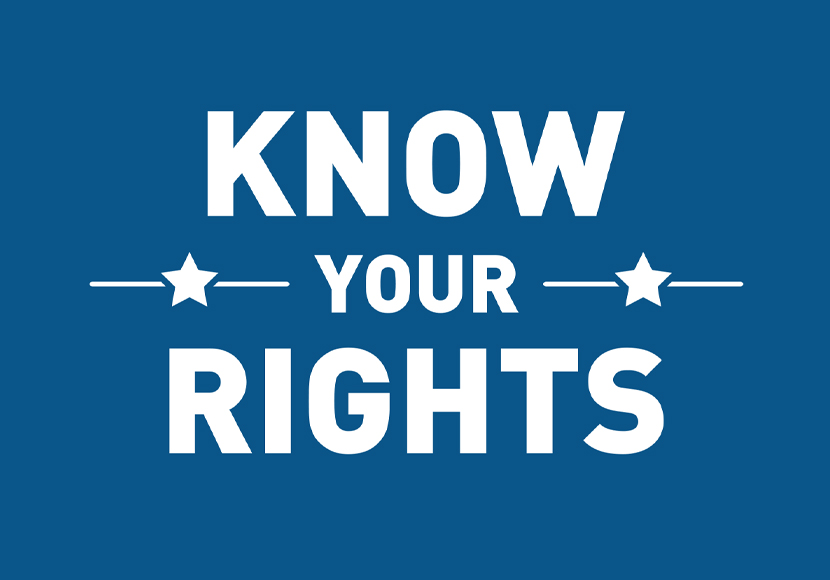 Know Your Rights