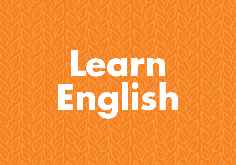 Learn English graphic