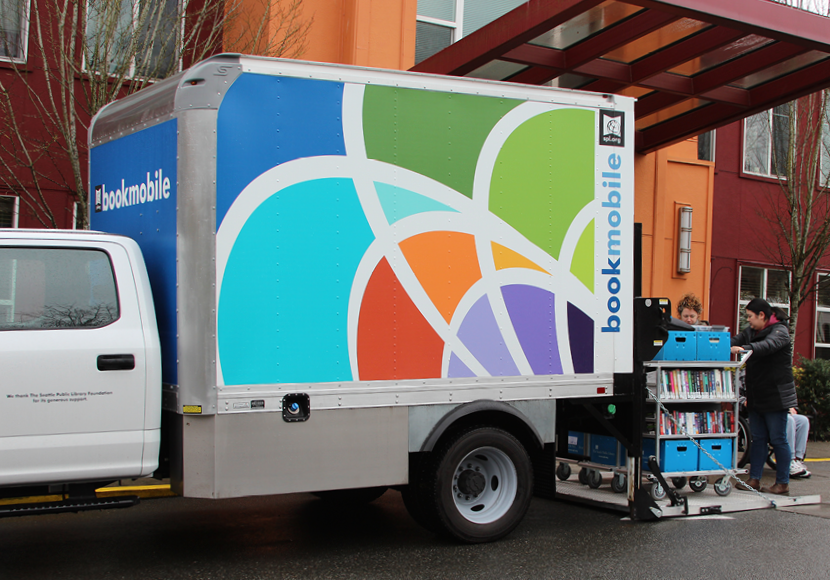 new SPL bookmobile